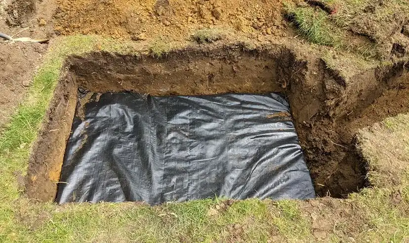 soakaway in pit